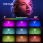 Ulanzi C10 10W 1300Lux Selfie LED Light 3300mAh Clip & Cold Shoe for iPhone 17 & More