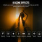 LENSGO 40SHC 40W Bi-Color Video Light, CRI96+, Dimmable, 8 Effects, Softbox