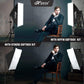 HIFFIN PRO HD Mark 2 Point Studio Lights for Photography and Video Shooting, Continuous Softbox Lighting Kit