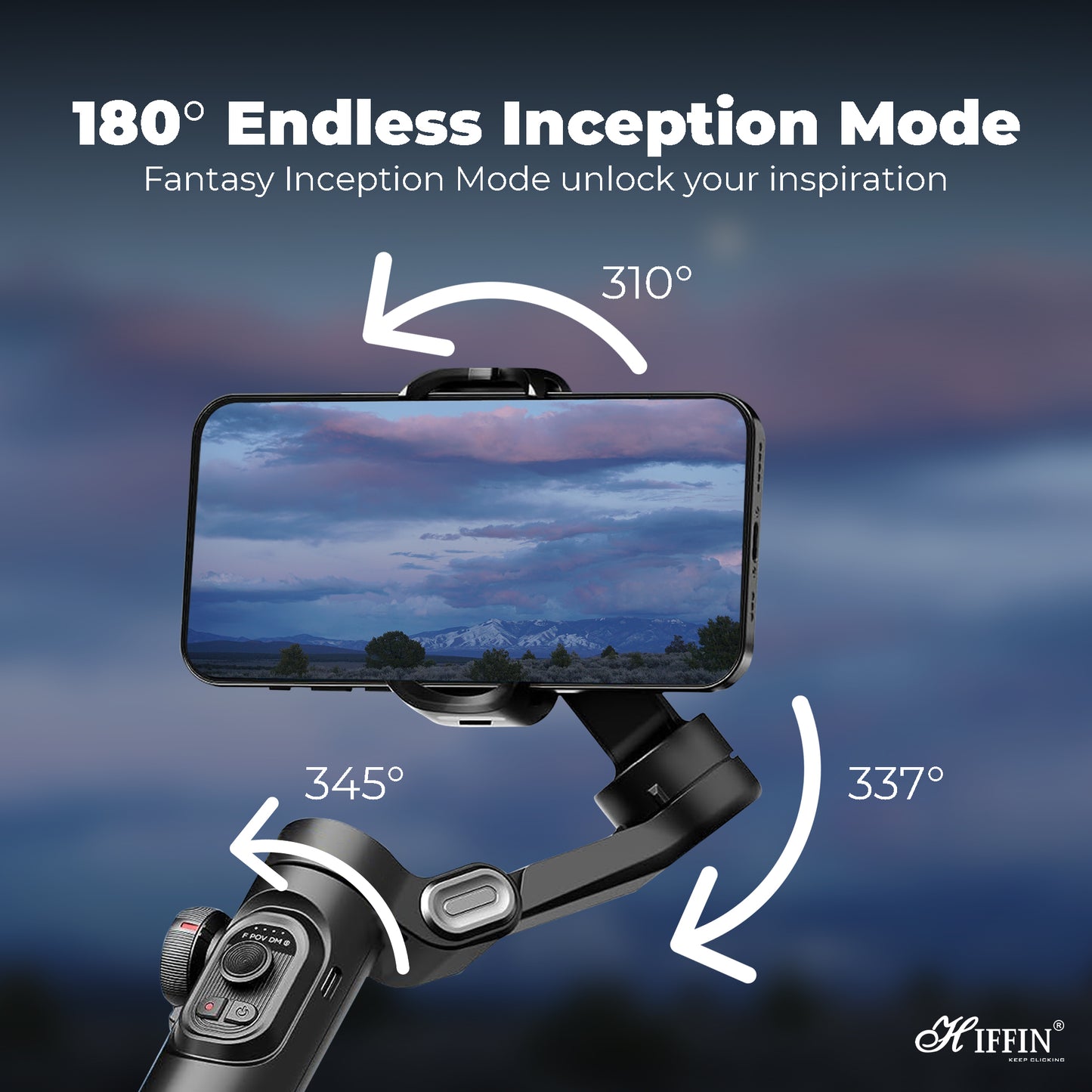 Smart X Gimbal Stabilizer 3-Axis Smartphone Foldable Gimbal