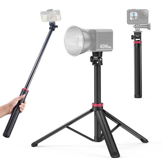 Ulanzi MT-79 Extendable Aluminum Tripod, 81" Adjustable Stand, 360° Head