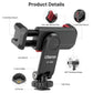 Uanzi ST-06S Universal Smartphone Mount with 2 Cold Shoes, 360° Rotation, Adjustable Clip
