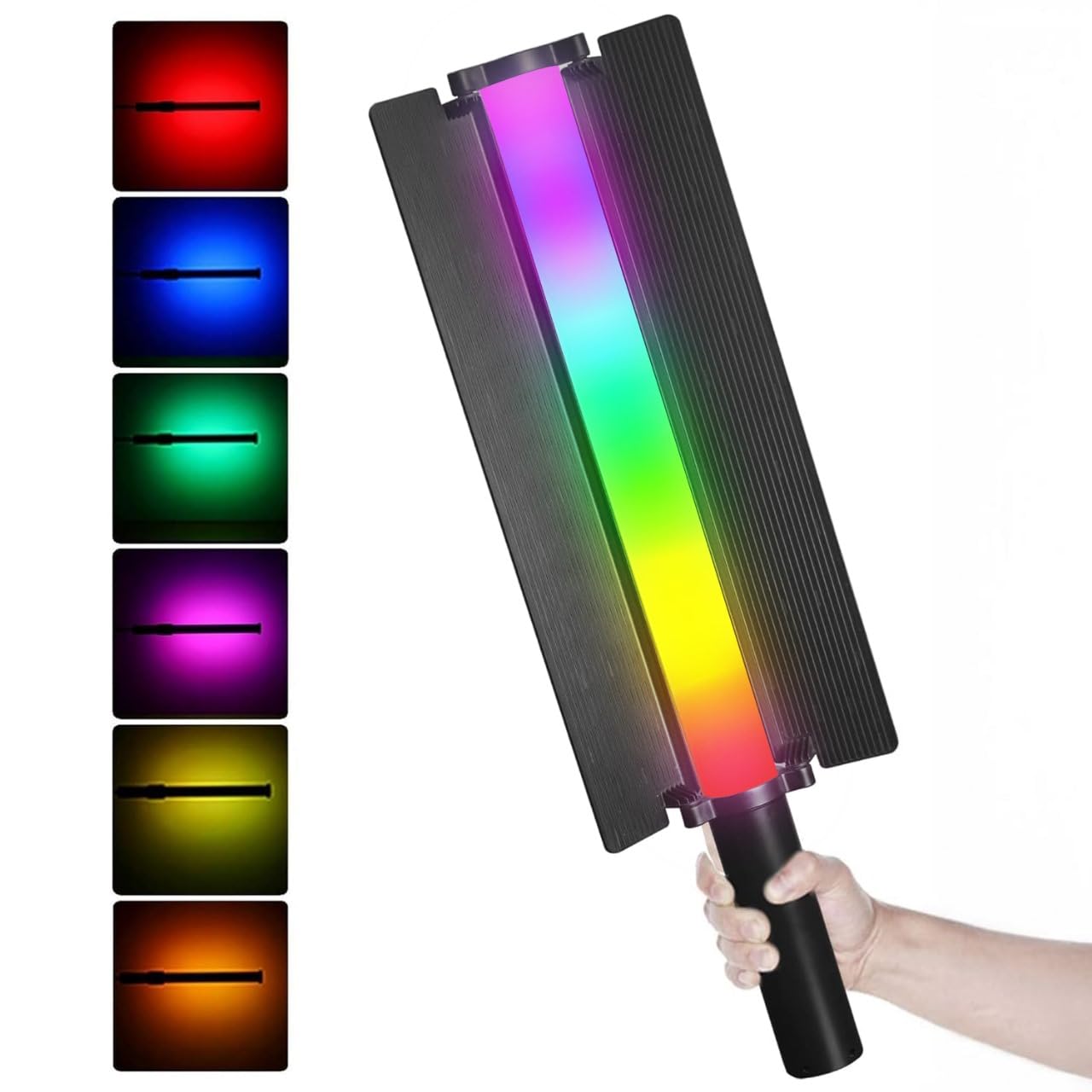 HF-600 Professional RGB  Stick Light | 24W Power | CCT 2500K-9900K | 5200mAh Battery | 24 Effects