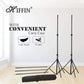 HIFFIN 8x12 FT Green Screen with 9x9 FT Stand & Carry Bag