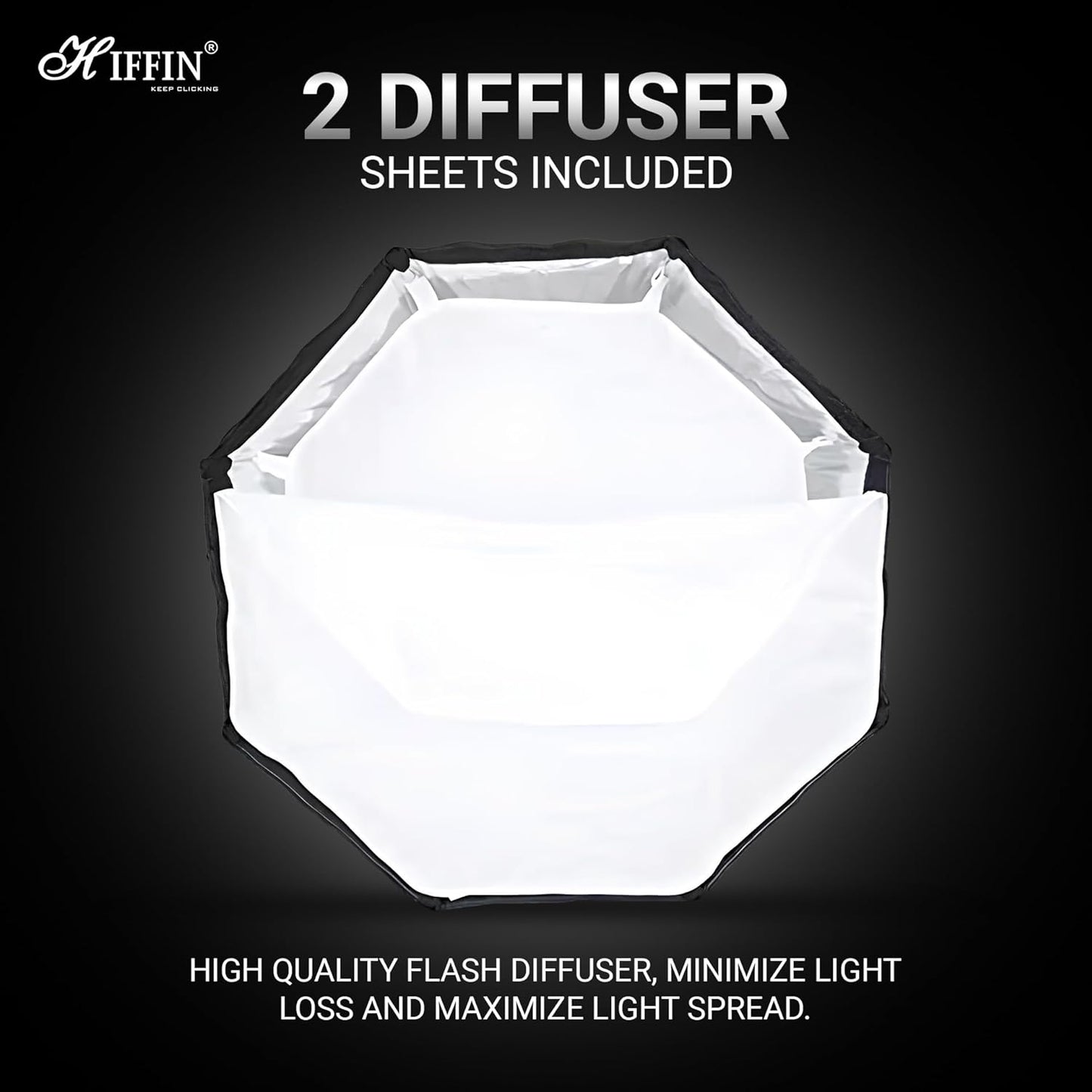 KT65 Octagonal Softbox with Quick Release & Bowens Mount, Bag Included