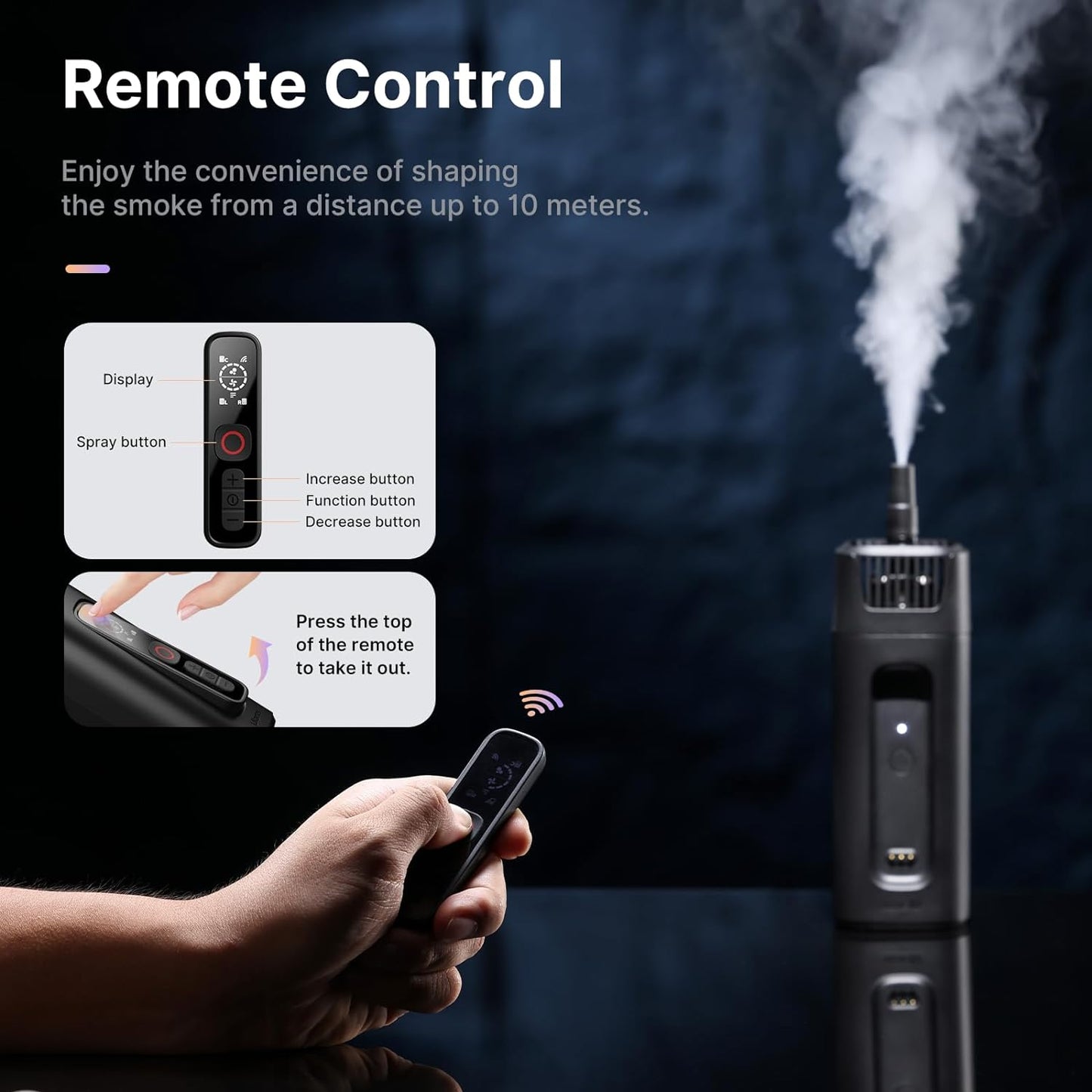 Ulanzi 40 Watt Ace Portable Fog Machine