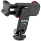 Uanzi ST-06S Universal Smartphone Mount with 2 Cold Shoes, 360° Rotation, Adjustable Clip