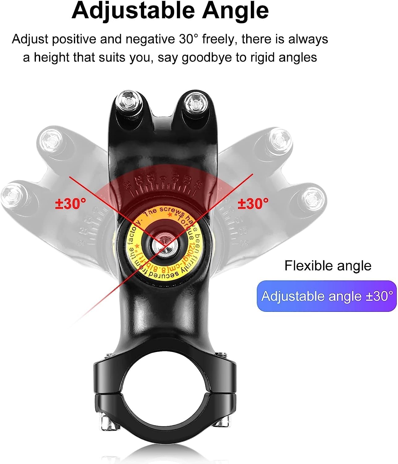 Hiffin Motorcycle Bike Leg Guard Handlebar Mount Selfie Stick Pole for Insta360 ONE X3/X2, ONER/RS, ACE/ACE PRO, Hero 12/11/10/9 and Other Cameras - Stable Shooting for Action Cameras