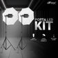 HIFFIN Warm White Porta 350Watt (7 X 50w) LED Light Kit, Low Power Consuming LED Panels Light, for Photo Video Indoor Outdoor Shoot (Porta Light Kit Set of 2)