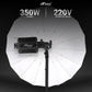 HIFFIN Warm White Porta LED 7 Panel Light Low Power Consuming LED Panels 350Watt (7 X 50w) High Intensity Warm White (Yellow/Kelvin) Light for Photo Video Indoor Outdoor Shoot