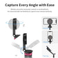 Ulanzi MT-84 61" Phone Tripod, Magnetic Selfie Stick with Remote for iPhone