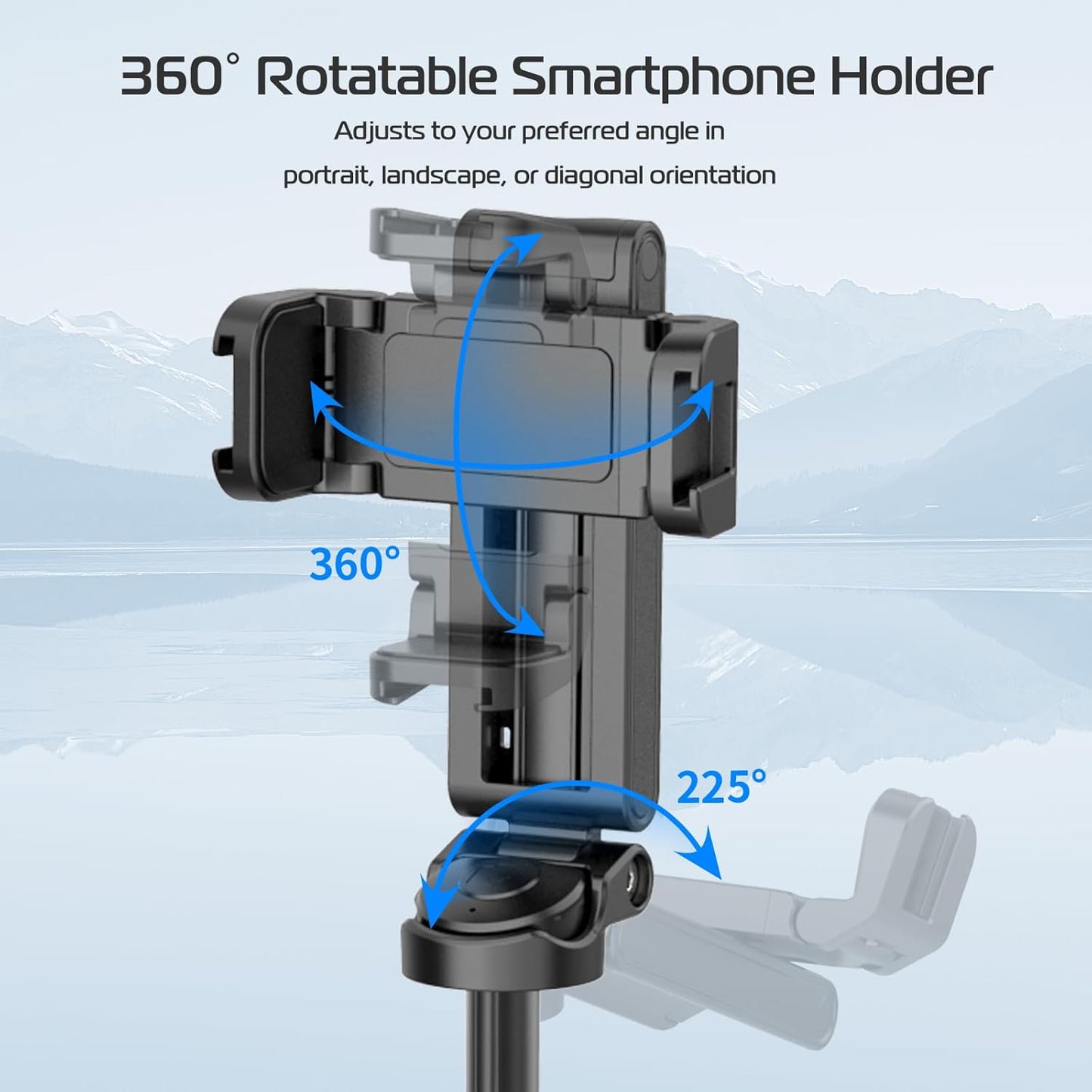 Ulanzi Extendable Grip Phone Tripod with Remote
