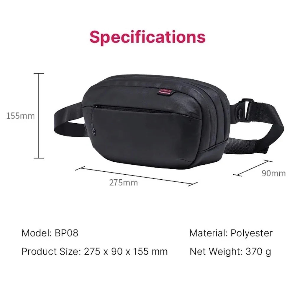 Ulanzi PB008 Camera Shoulder Bag Waterproof 6L Sling DSLR Case Bag