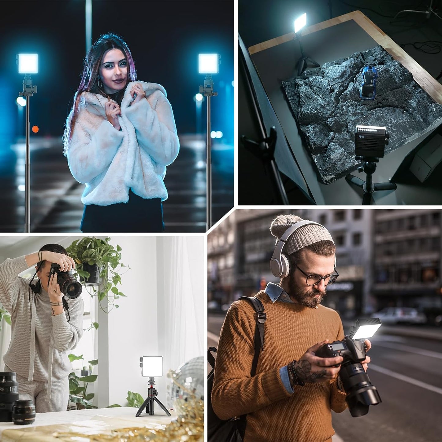 Ulanzi LE20 20W Pocket RGB Video Light 3200Lx CRI 95＋L090