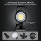 COB-120P Professional 120W Bi-Color Video Light for Studio Film Recording, 3200K-5600K Dimmable with Remote Control