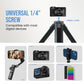 Gimbal Tripod Stand with 1/4" Screw for DSLR, Phone, Webcam & More