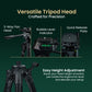 HF-3600 Professional Portable Lightweight Travel Aluminum Camera Tripod
