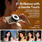 ULANZI LM23 Magnetic 360° Selfie Ring Light w/Mirror for iPhone MagSafe Black