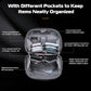 ULANZI Traker Tech Pouch Mini 2L, Electronics Organizer, Black, 220×95×140MM