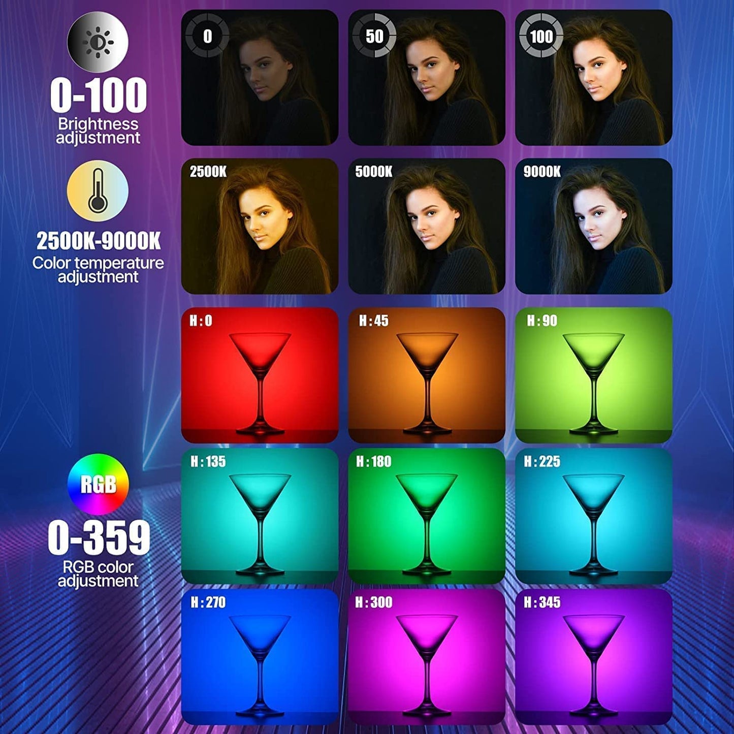 Ulanzi VL110 Magnetic RGB LED Tube Light (9.4")