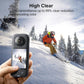 Hiffin Screen Protector 9H 2.5D Curved HD Screen Tempered Glass Film Ultra-Thin LCD Display Guard for Insta 360 X3 with Full Screen Coverage & Easy Installation Kit