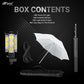 HIFFIN Warm White Porta 350Watt (7 X 50w) LED Light Kit, Low Power Consuming LED Panels Light, for Photo Video Indoor Outdoor Shoot (Porta Light Kit Set of 1)