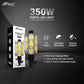 HIFFIN Warm White Porta 350Watt (7 X 50w) LED Light Kit, Low Power Consuming LED Panels Light, for Photo Video Indoor Outdoor Shoot (Porta Light Kit Set of 2)