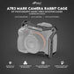 HIFFIN A7R3 Metal Cage for A7S3, A7M3, A9 Built-in Quick Release Plate for Arca-Type, Film Movie Making Camera Video Cage with Shoe Mount, 1/4'' & 3/8'' Threaded Holes