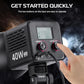 40W Pro LED Video Light 2500K-6500K, Dual Color, COB