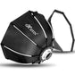 90cm Bowens Mount Octagon Softbox, Quick Release, Portable Light Diffuser for Flash & LED Lights