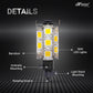 HIFFIN Warm White Porta LED 7 Panel Light Low Power Consuming LED Panels 350Watt (7 X 50w) High Intensity Warm White (Yellow/Kelvin) Light for Photo Video Indoor Outdoor Shoot