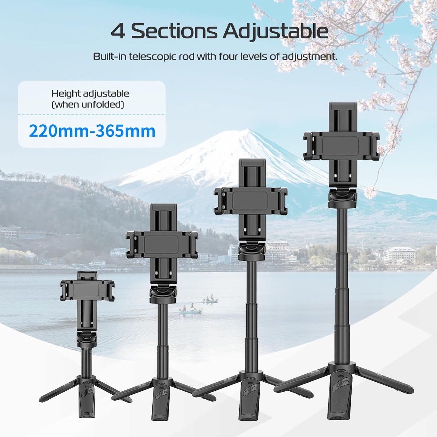 Ulanzi Extendable Grip Phone Tripod with Remote