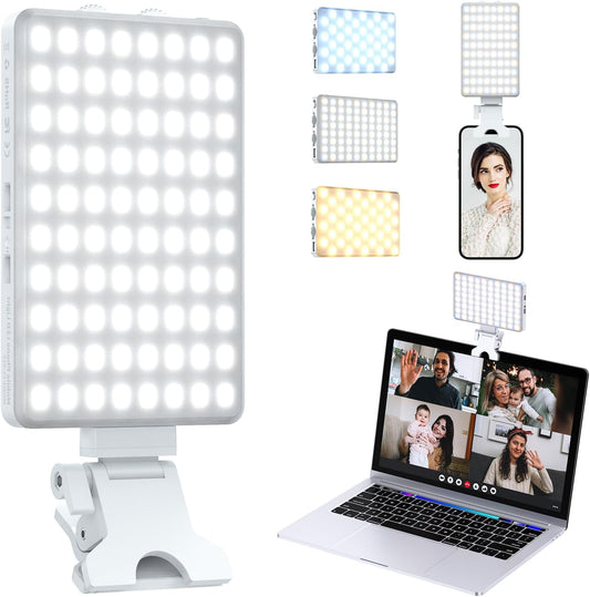 Selfie Light, 3 Modes, 2000mAh Battery, Rechargeable
