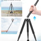 ULANZI MT-63 57" Foldable Tripod, 2-in-1 Clip, 5KG Load, Ball Head