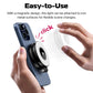 Ulanzi LM19 Magnetic LED Selfie Light with Magsafe, Sticky Ring for Phones