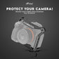 HIFFIN A7M4 Metal Cage for A7M4, A7R4A, A1, A9II, A7S3, A7R5, A7IV Built-in Quick Release Plate for Arca-Type, Filmmaking Video Cage with Shoe Mount, 1/4'' & 3/8'' Threaded Holes