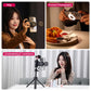 Ulanzi LM19 Magnetic LED Selfie Light with Magsafe, Sticky Ring for Phones