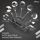 HIFFIN Upgrade Metal Cage for Nikon Z6II Z7II Z6 Z7 Z6ii Z7II Mirrorless, Extension Mount Microphone Fill Light Bracket Filming Accessories, with Cold Shoe