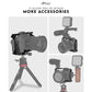 HIFFIN Upgrade Metal Cage for Nikon Z6II Z7II Z6 Z7 Z6ii Z7II Mirrorless, Extension Mount Microphone Fill Light Bracket Filming Accessories, with Cold Shoe