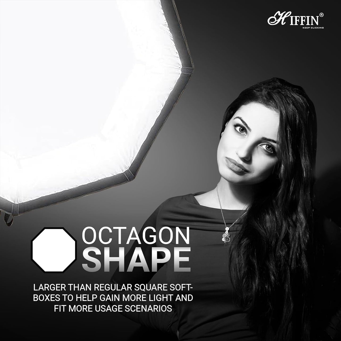 KT65 Octagonal Softbox with Quick Release & Bowens Mount, Bag Included