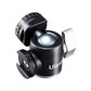 ULANZI U-60 Mini Ball Head, Dual Cold Shoe Mount, Aluminum Alloy 360° Swivel