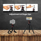 HTR-11 Mini Flexible Tripod with Phone Holder, Cold Shoe & 1/4 Screw