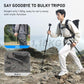 Ulanzi TT35 57.48" Carbon Fiber Tripod Kit w/ Hiking Poles & QR
