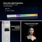 HF-225 RGB LED Stick Light 12W, 2500-9900K, App Control, 24 FX, 3000mAh, Type-C