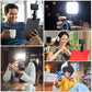 Ulanzi VL100X Selfie Clip LED Light, 2500-6500K Bi-Color, 2000mAh, Phone/Laptop Panel