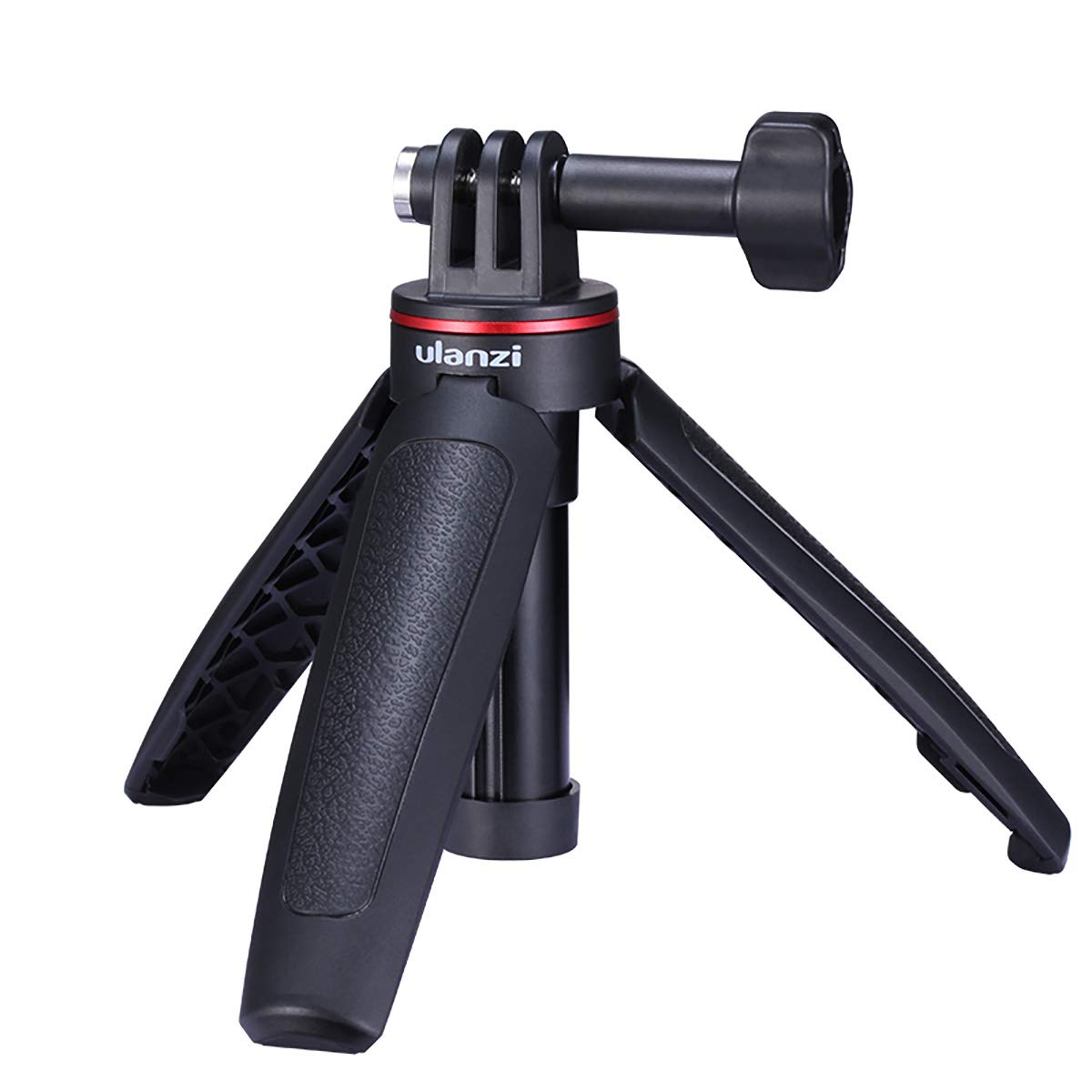 Ulanzi MT-09 Extention Vlog Tripod Mini Portable Handle Grip for Gopro Hero 12, 11, 10, 9, GoPro max Black Session Osmo Action Camera