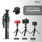 HTR-34 Selfie Stick Tripod 29” with Wireless Remote for Smartphones & Cameras