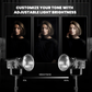 Professional 250W LED Video Light, 2800K-6800K Adjustable, 9 FX Modes Remote Control, and 10%-100% Brightness