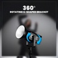 Professional 250W LED Video Light, 2800K-6800K Adjustable, 9 FX Modes Remote Control, and 10%-100% Brightness