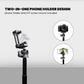 HTR-44,  Extendable By 44", Tripod with Bluetooth Button, 360° Ball Head